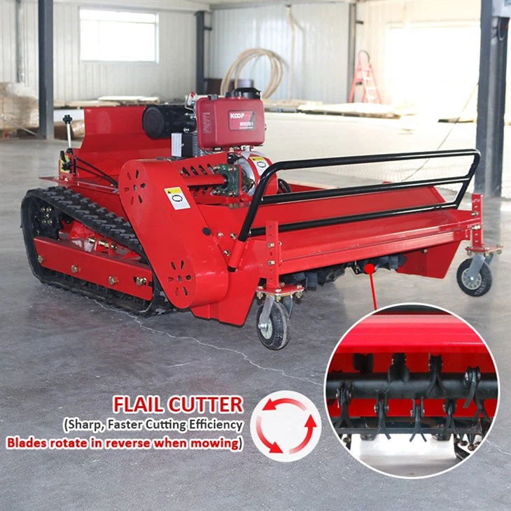 Remote Control Flail Mower