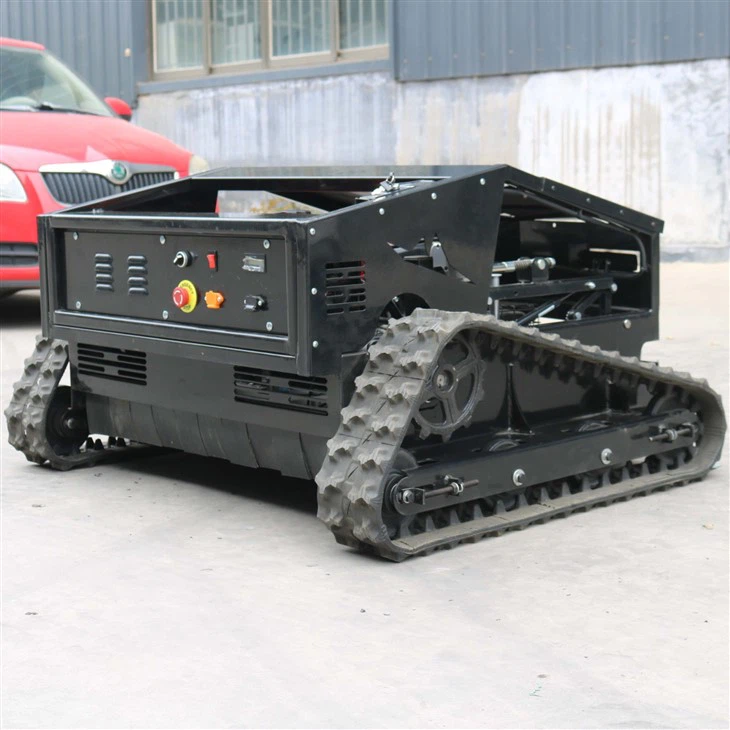 Remote Control Lawn Mower With Tracks